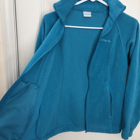 Columbia Blue Zip-Up Jacket Size XS - Picture 3 of 6